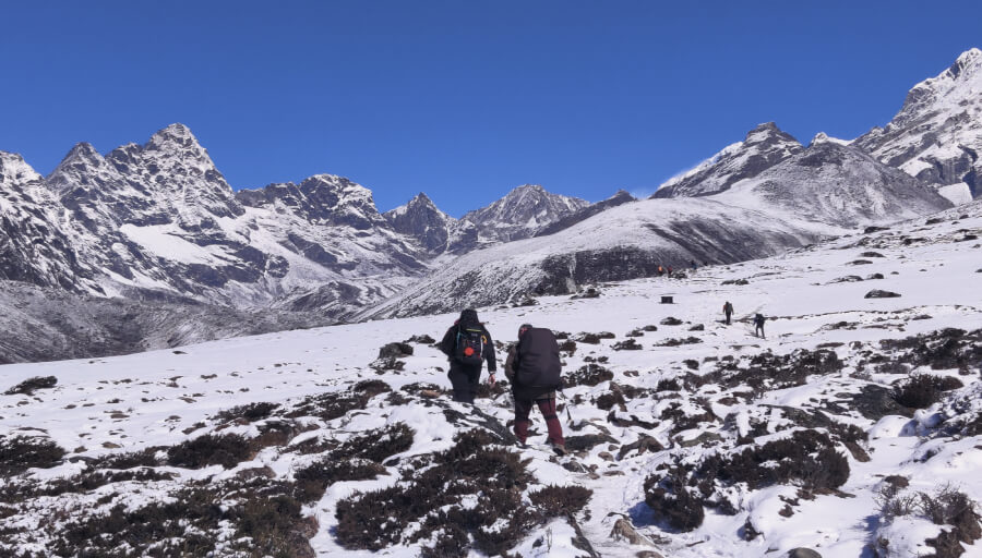 EBC and ABC Trek Trail to Lobuche