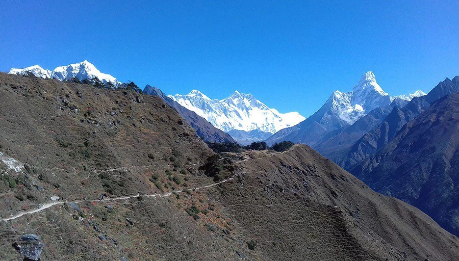 Everest View From Namche