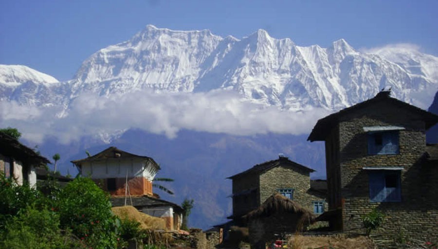 Dhampus village