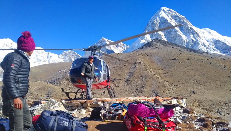 Everest Base Camp Helicopter Trek - 12 Days 8 Everest Base Camp Trek With Helicopter Return