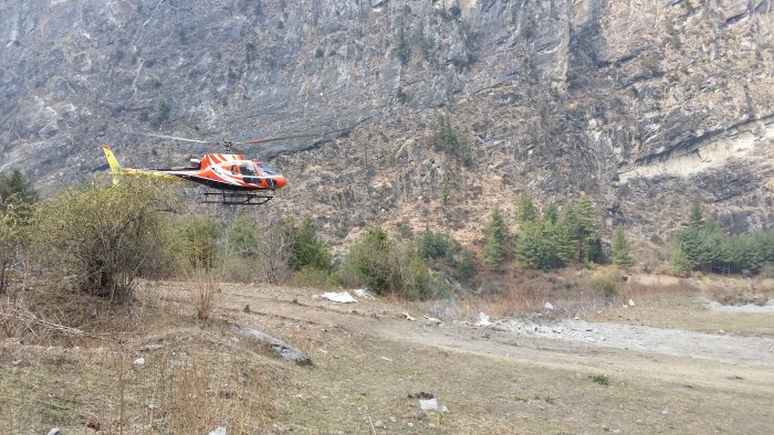 Everest Trek Helicopter Return Service from Any Location in the Everest Region 8 Helicopter Flight to Everest Base Camp
