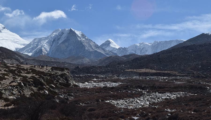 Island Peak, Everest Region.