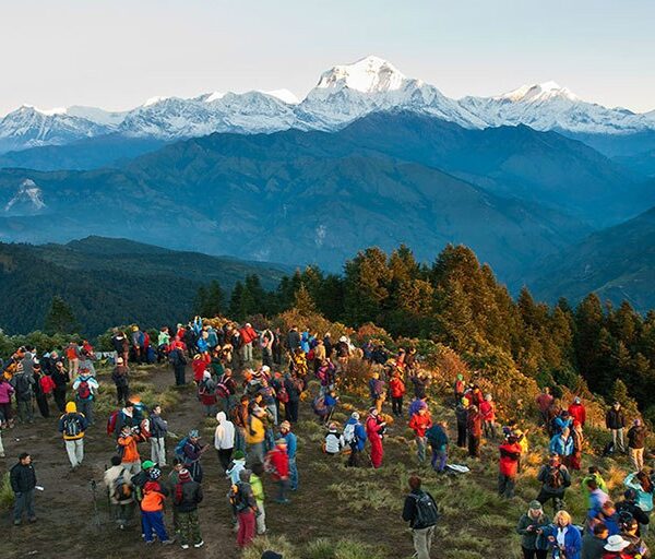 Poon hill View sunrise Ghorepani Poon hill Trek