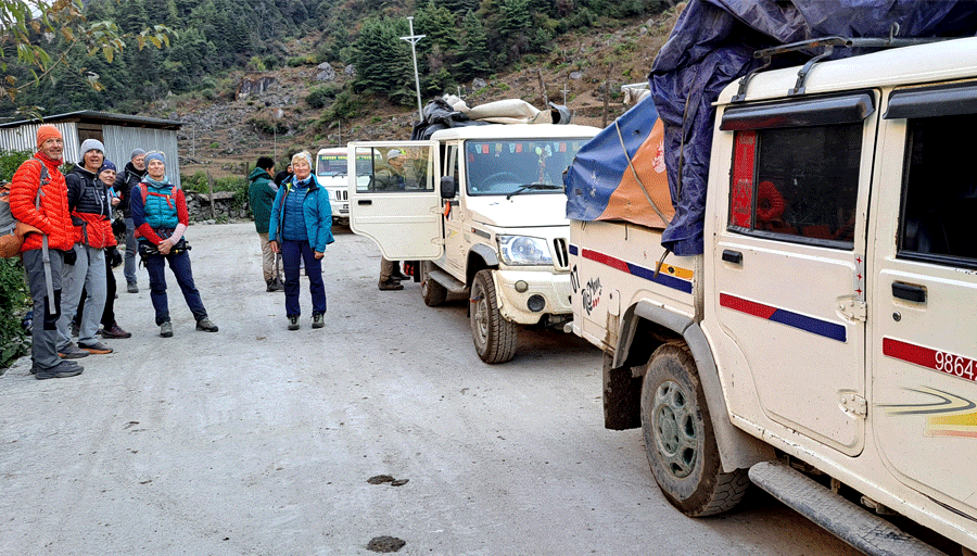 Drive from Kathmandu to Machha Khola Manaslu Region