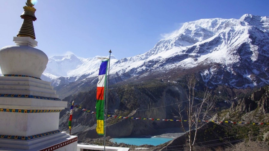During-the-Thorong-peak-Climbing-Gangapurna-lake-and-Annapurna-II