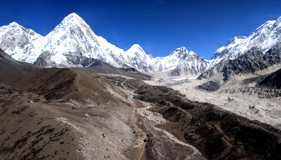 Kalapatthar, located near Gorak Shep, is the best viewpoint in the Everest region. 