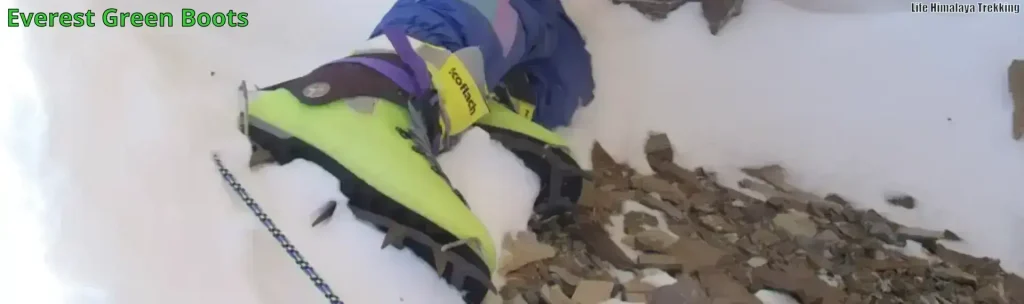 Everest Green Boots: a dead body on mount Everest