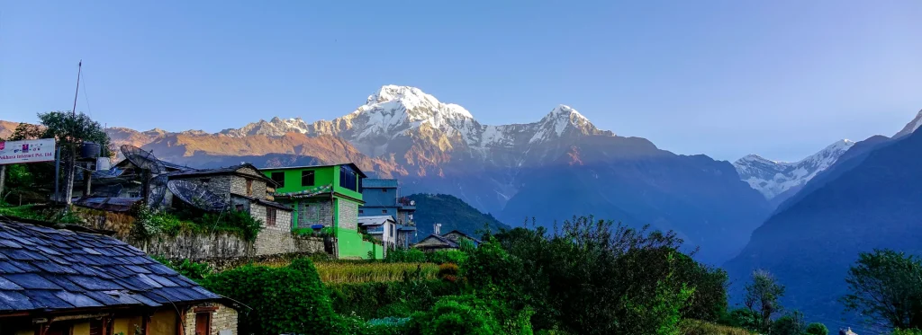 Khopra Danda seen during Annapurna Circuit Trek