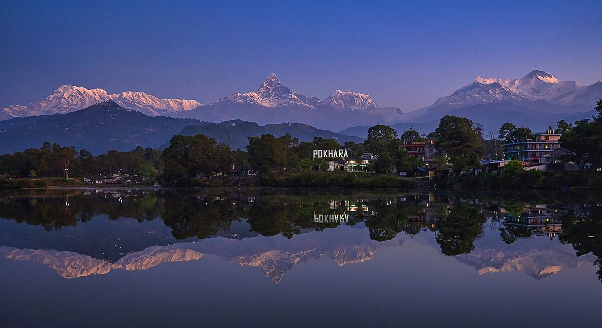 Pokhara at dawn