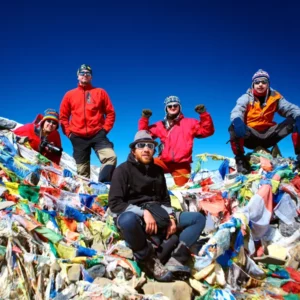 Top of the thorong la pass