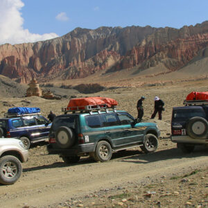 Upper Mustang by Jeep