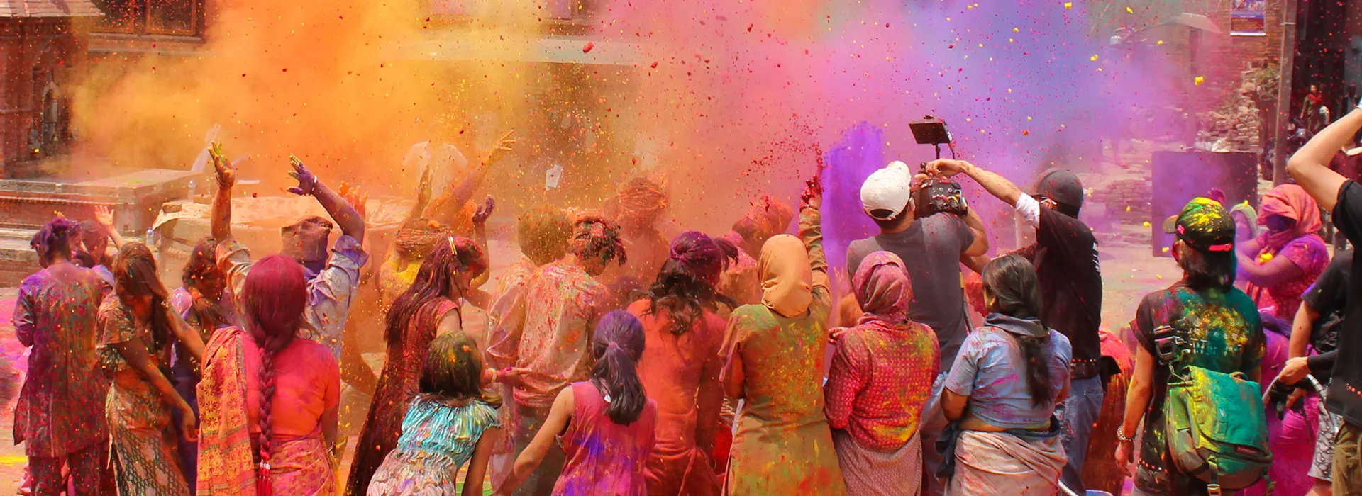 holi festival in nepal