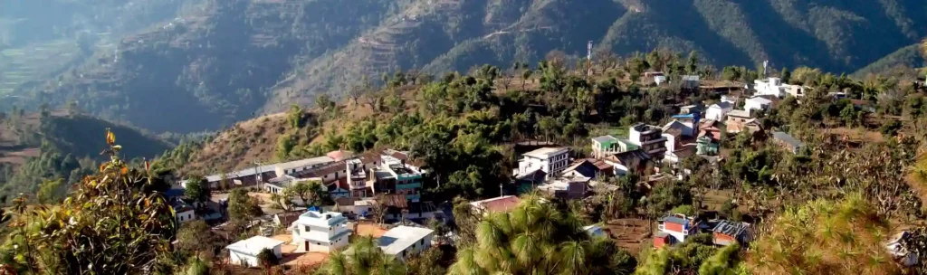 Kathmandu To Salleri 3 Thamdanda A Scenic View Point On The Way To Salleri