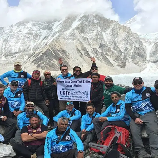 All the trekkers successfully completed the 10-day Everest Base Camp trek