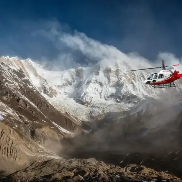 Annapurna Base Camp Trek Helicopter Return