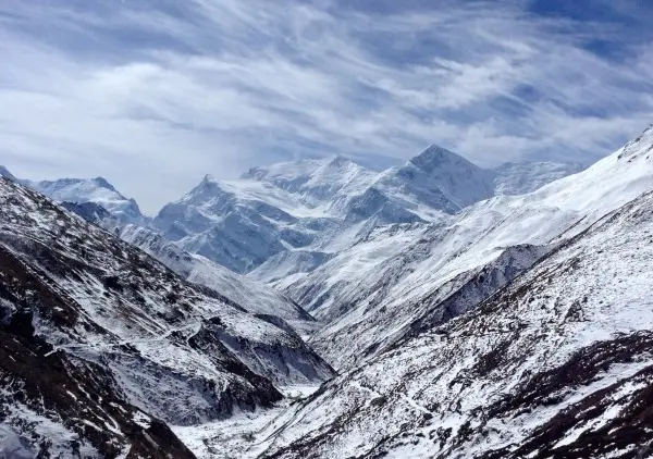 Annapurna Circuit Trekking Mountains