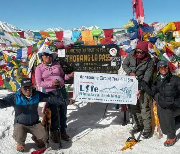 Annapurna circuit trek