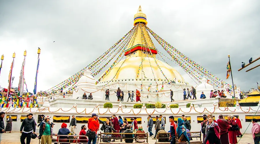 Boudhanath Stupa in Kathmandu