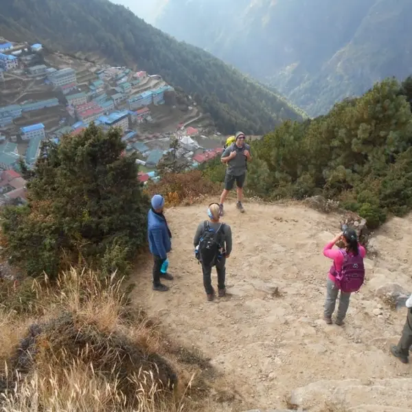 Everest-Short-trek-View-From-Namche-Village