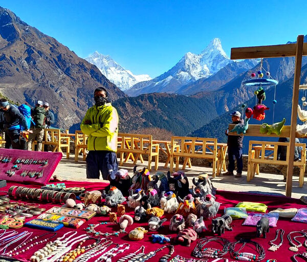 View From Everest View Hotel