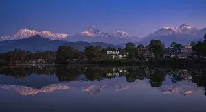 Pokhara at dawn