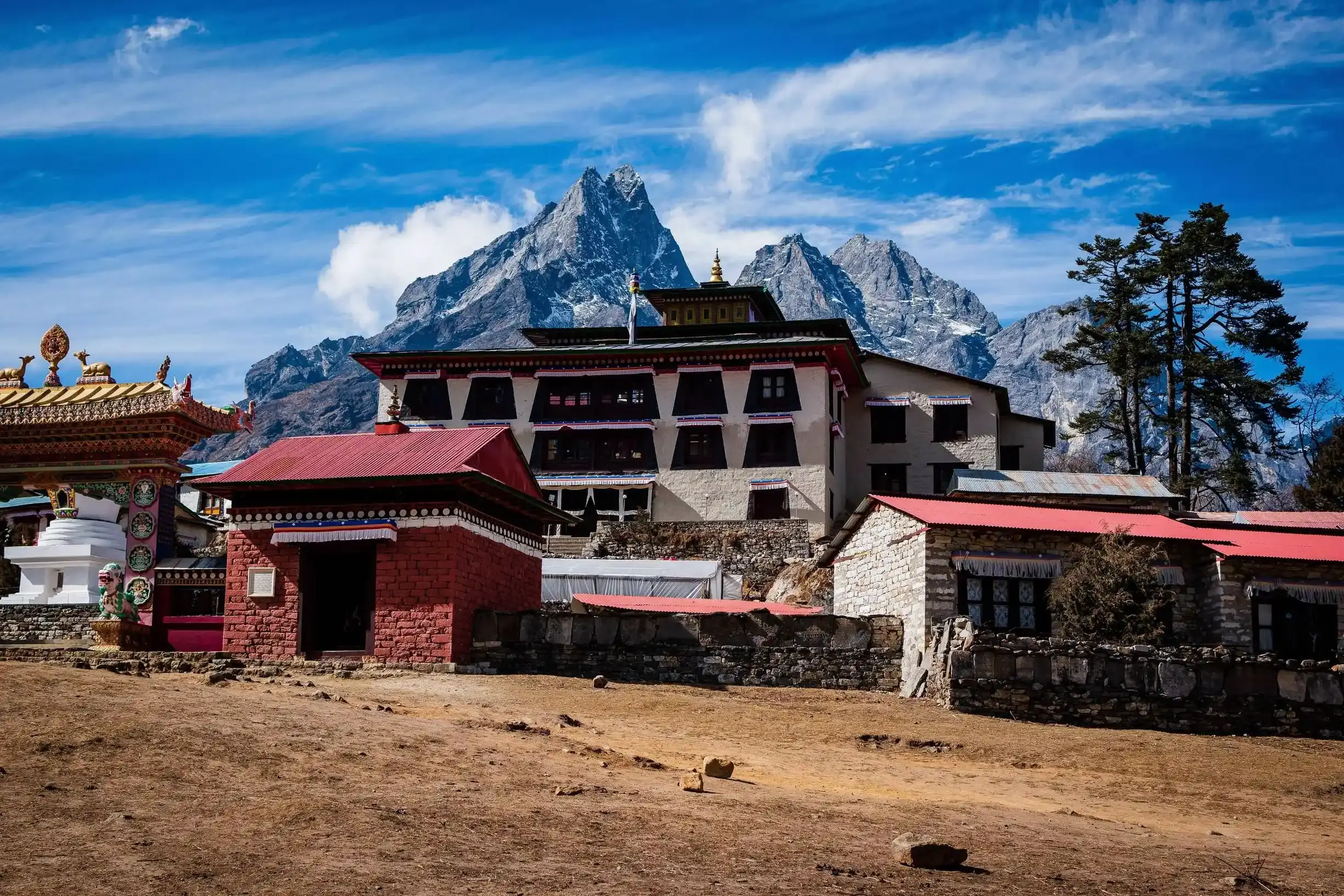 Tengboche Monastery: the biggest in the Everest region