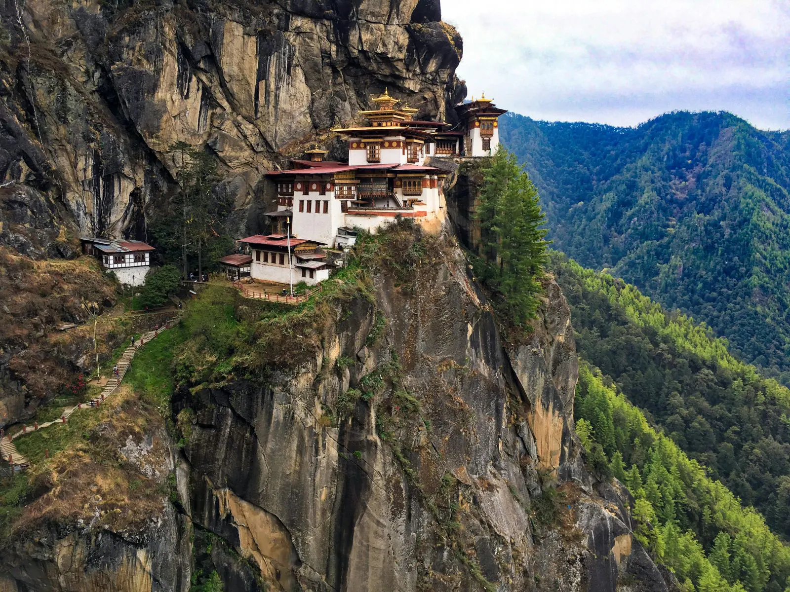 Tiger Nest Seen During Bhutan Cultural Tour
