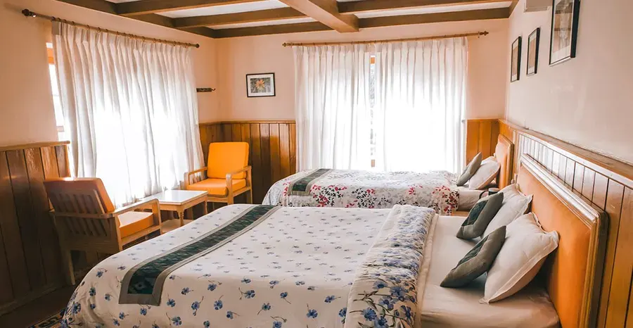 luxury room at Namche Bazar