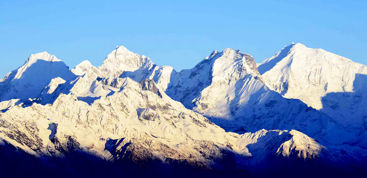 pristine views of ganesh himal range