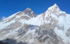 Everest Base Camp Glacier and Rocks