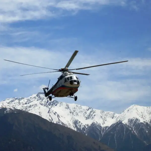 Naék Gunung Everest View Mewah Kalayan Tur Helikopter