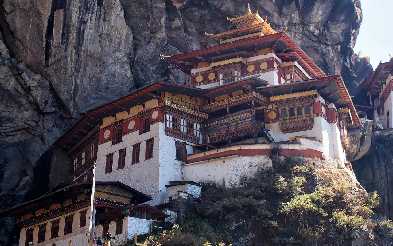Tiger’s Nest Bhutan Scene